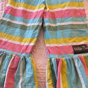Matilda Jane Striped Kids Pajama Bottoms